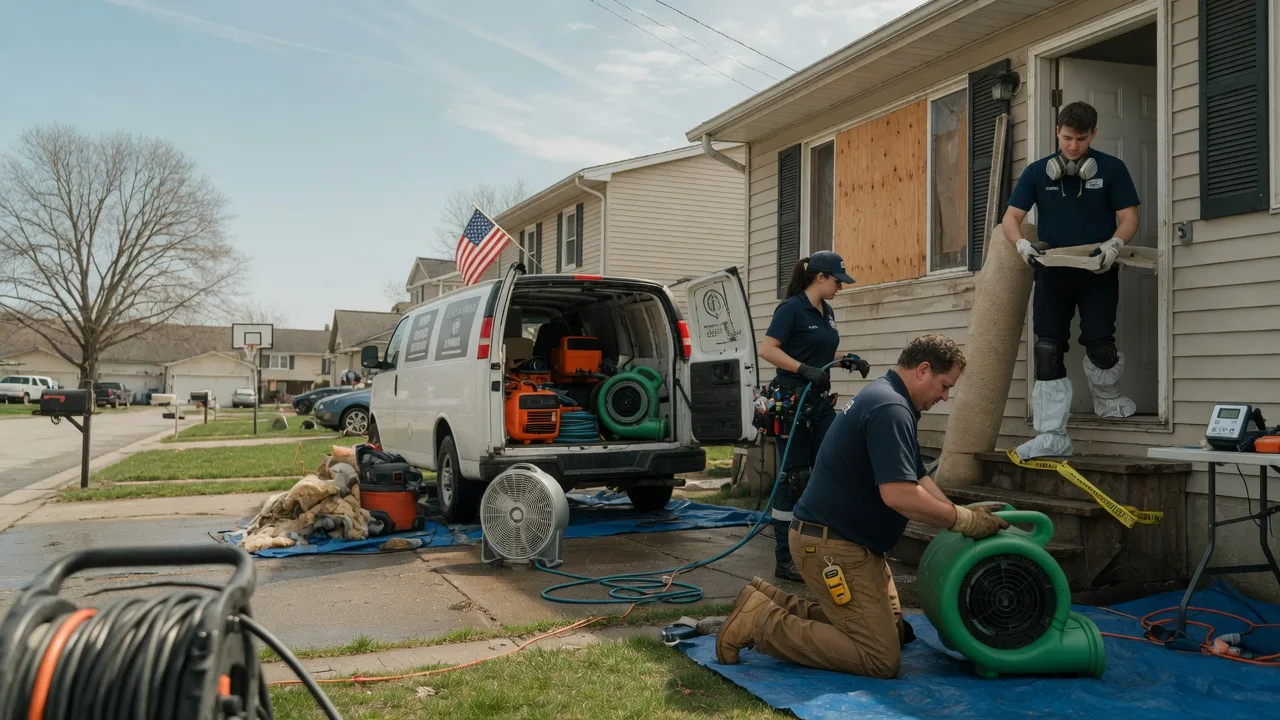 Water Damage Restoration in Spring Creek, PA near me